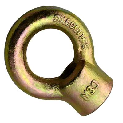 Hot-Dip Galvanized Mild Steel Thimble Head Eyebolt Forged Oval Eye Bolt