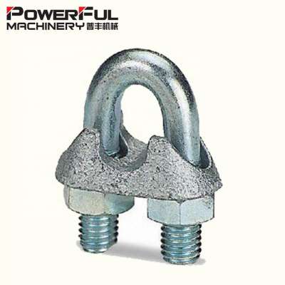 Electric Galvanized DIN741 Malleable Adjustable Wire Rope Clip